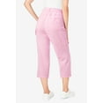 thumbnail image 2 of Woman Within Plus Size Carpenter Denim Capri, 2 of 3