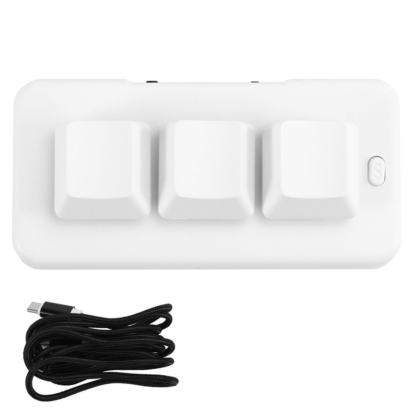 Mini Tastiera Meccanica USB Con 4 Tasti, Macro Pad Per Copia Incolla E Taglia Tutto, RGB E Plug-and-play Per PC