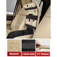 thumbnail image 5 of KBH Car Middle Console Cover for Lincoln Navigator 2007-2014, Leather Armrest Lid Cover Cushion Pad Interior Accessories, Gray, 5 of 8