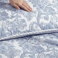 thumbnail image 5 of Stone Cottage Field Of Paisley Blue Cotton Twin Quilt Set, 5 of 12
