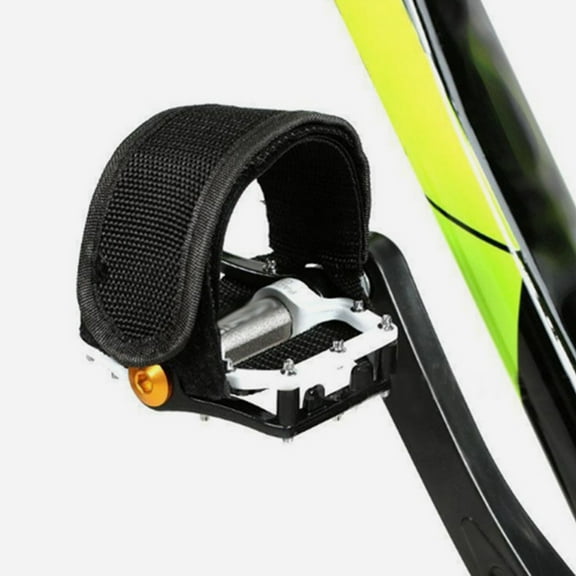 IDEANATEGRATE 2 Pairs Road Bike Straps with Adjustable and Secure Fit