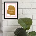 thumbnail image 5 of Designs ByLITA Behind Every Strong Woman Is Herself, 11 x 14 Wooden Wall Print (Framed) | Home Decor, 5 of 7