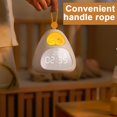 thumbnail image 2 of Despertador, con linda luz nocturna de nido de pájaro, reloj LED para dormitorio infantil, mesita de noche, niños, 2 of 4