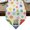 Multicolor, variant on Blue Polka Dots Gnomes Table Runner Linen Burlap Table Runner 60 Inches Long Pencils Book Clock Dresser Scarves for Kitchen Island Coffee Dining Room Party Wedding Banquet Holiday Decoration 13"x60"