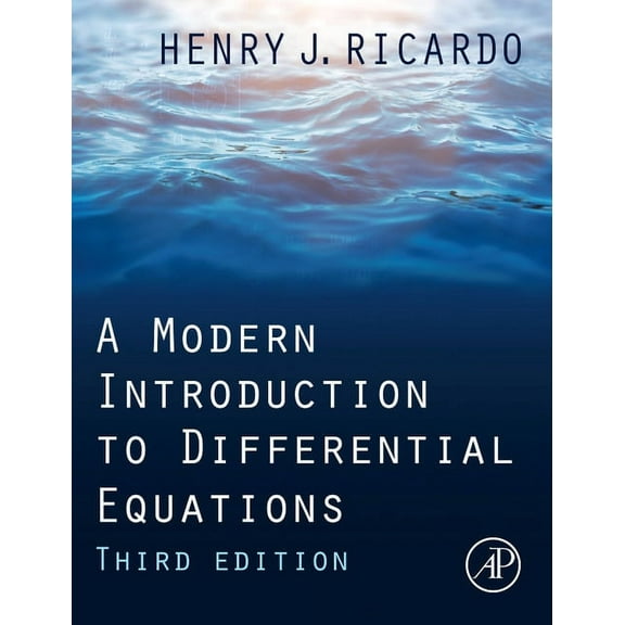 A Modern Introduction to Differential Equations, (Hardcover)