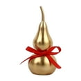 thumbnail image 2 of 2x Calabaza De Cobre Puro Feng Shui Artesanía Colgante Decoración Del Hogar, 2 of 9