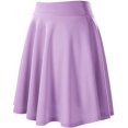 thumbnail image 3 of Women's Basic Flared Casual Mini Skate Skirt Versatile Stretchy, 3 of 8