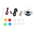 thumbnail image 4 of Joystick DIY Kit, Easy To Install Compact Design  Game Kit Parts 8 Way Joystick Wide Application  Delay  for PC Game for Fight Stick for MAME, 4 of 7