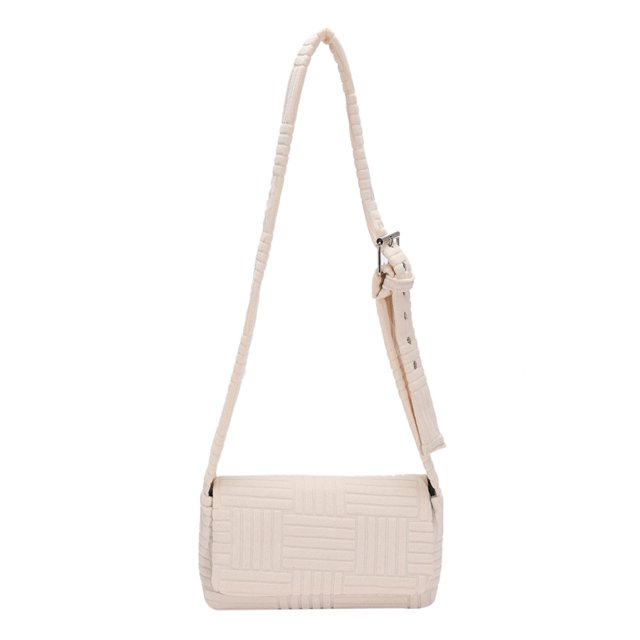 Bolso Mano Femenino Correa Ajustable Flip Tela Elegante para El