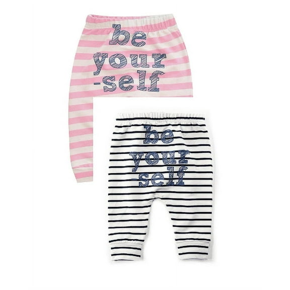 2 PACK Baby Toddler UNISEX Spring Winter Semi-Fleece SweatPant