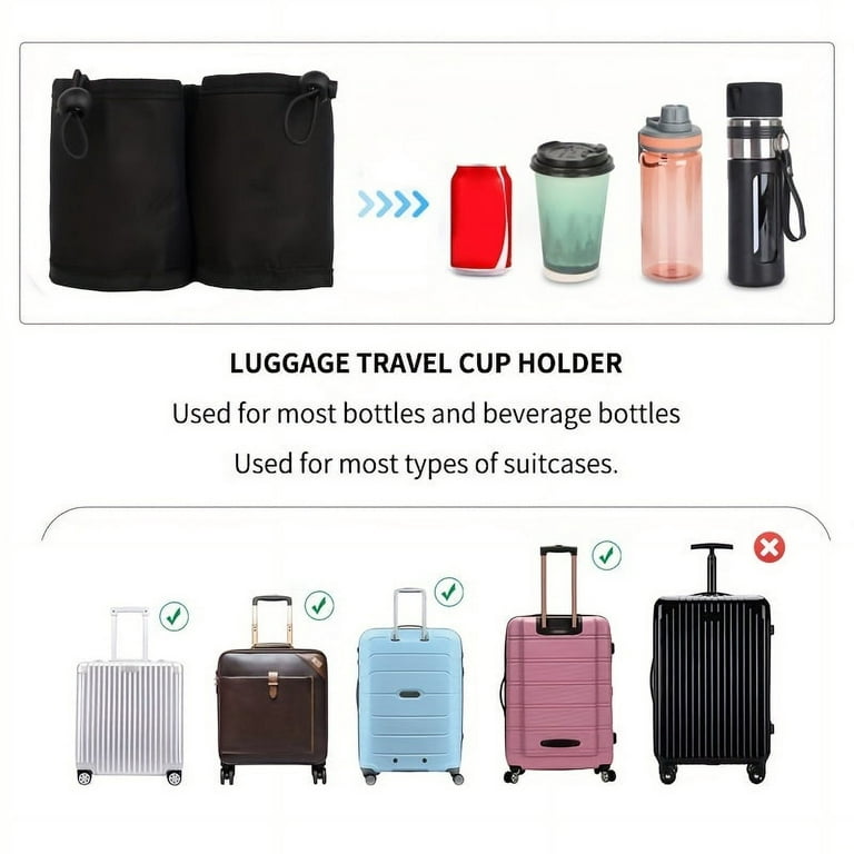 Luggage Cup Holder For Suitcases Luggage Drink Holder Gifts For