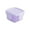 Purple, variant on Mini Food Storage Containers with Lids, Small Airtight Leakproof Lunch Box for Kids Snacks & Leftovers, BPA-Free Plastic, 60ML, Purple