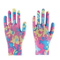 thumbnail image 4 of Women's Gardening Gloves, Breathable Breathable Rubber Coated Grip for Outdoor Work, 12 Packs Multipurpose Protective Gloves for Planting, Weeding, Cleaning, 4 of 8