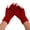 Red, variant on Dyfzdhu Warm Knit Acrylic Gloves Fall Winter Unisex Sub Finger Outdoor Creative Screen Gloves Batch Grey