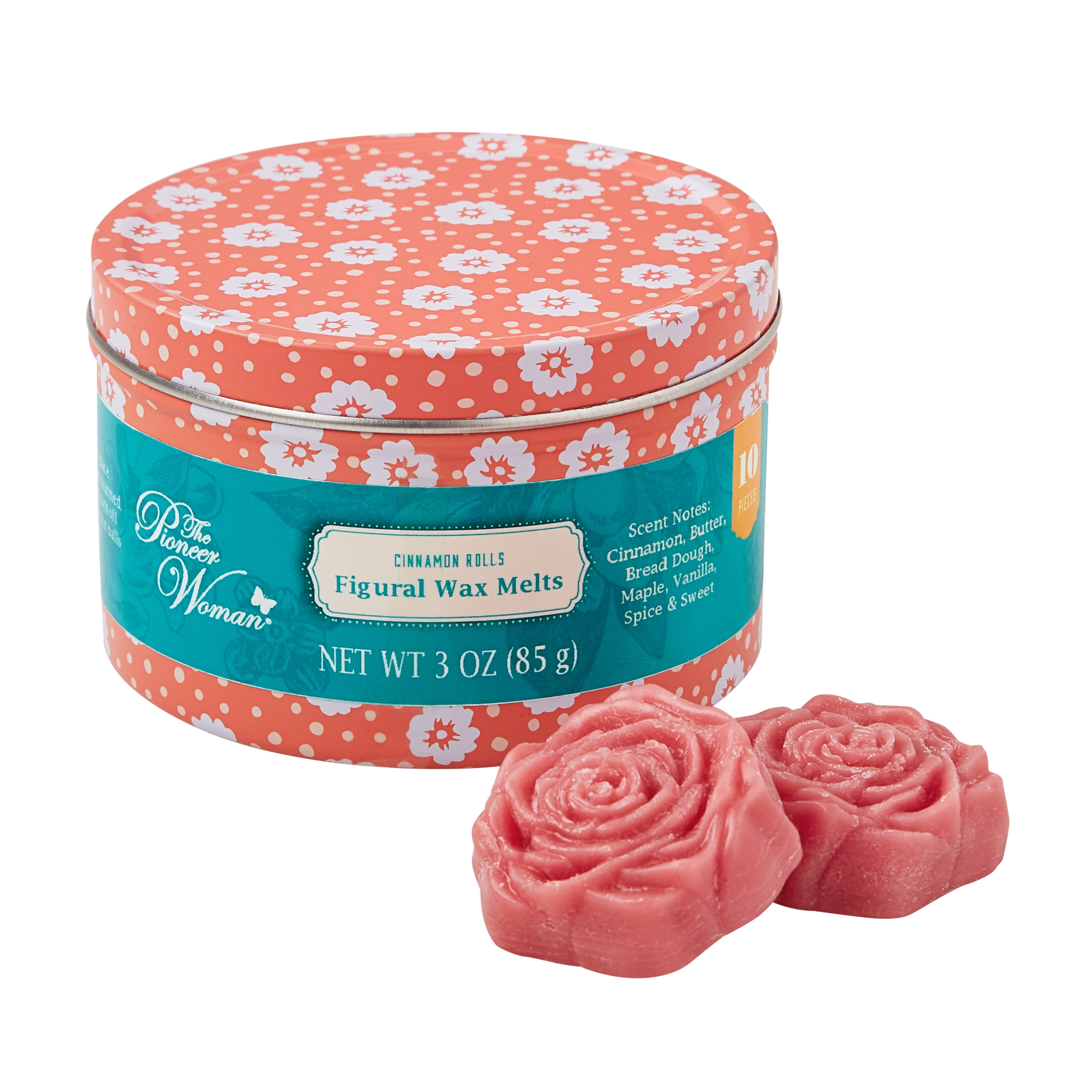 THE PIONEER WOMAN FIGURAL ROSE WAX, CINNAMON ROLLS