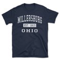 thumbnail image 1 of Millersburg Ohio Classic Established Men's Cotton T-Shirt, 1 of 1