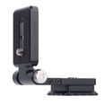 thumbnail image 1 of Foldable L Shaped Quick Release Plate, Camera Bracket Horizontal and Vertical Plate 1/4in Screw Lightweight Easy Switching  for Photography, 1 of 7