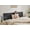 Dark Grey, variant on Tufted Upholstered Twin Size Bed Headboard in Modern Button Design, Adjustable Solid Wood Head Board, Premium Linen Fabric Padded Headboards in Bedroom (Dark Grey)