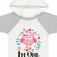thumbnail image 4 of Inktastic First Birthday Owl 1 Year Old Girl Girls Baby Bodysuit, 4 of 5