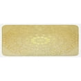 thumbnail image 1 of Mandala Kitchen Mat, Round Antique Motif Curvy Ornate Heart Shape Influences, Plush Decorative Kitchen Mat with Non Slip Backing, 47" X 19", Yellow Pale Yellow, by Ambesonne, 1 of 1