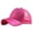 Hot Pink, variant on Baseball Hats for Men Women Trucker Ponytail Hat Messy Buns Glitter Plain Cap Unisex Visor Caps Womens Baseball Hats