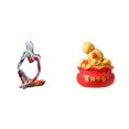 thumbnail image 1 of Figura decorativa de resina, estatua de pila del tesoro, adorno de escritorio Feng Shui, artesanía, hecha a mano en poliresina, ideal para regalo., 1 of 8