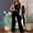 Black, variant on Women Jumpsuits Dressy Sleeveless Baggy Long Pants Strapless One Piece Jumpsuits Baggy Overalls Crewneck Date Night Formal Womens Rompers For Summer L