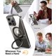 thumbnail image 2 of Funda de teléfono TORRAS Magnetic Ostand para iPhone 15 Pro Max Clear, 2 of 6
