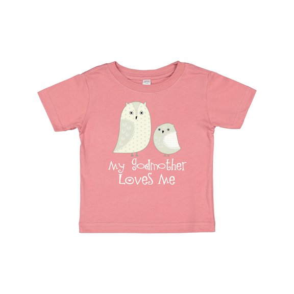 Inktastic My Godmother Loves Me Boys or Girls Baby T-Shirt
