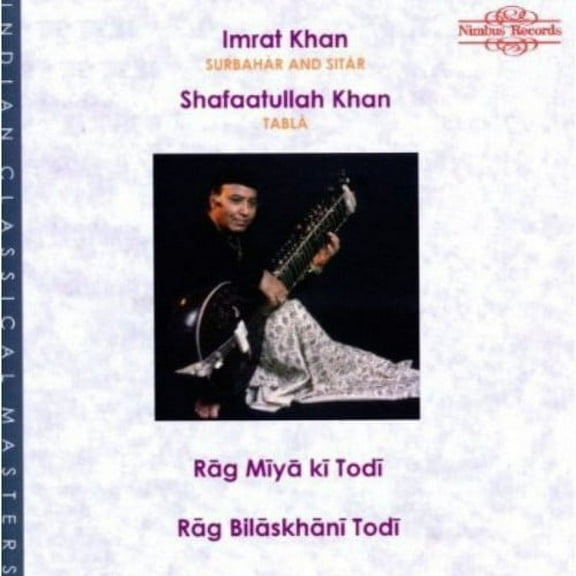 Imrat Khan - Rag Niya Ki Todi - Music & Performance - CD