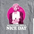thumbnail image 3 of Golden Girls - Dorothy Will Not Have Nice Day - Men's Short Sleeve Graphic T-Shirt, 3 of 5