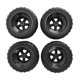 thumbnail image 2 of 4 Uds RC ruedas y neumáticos para RC neumáticos de camión de recorrido corto para coche Traxxas SLASH 1/10 RC, 2 of 8