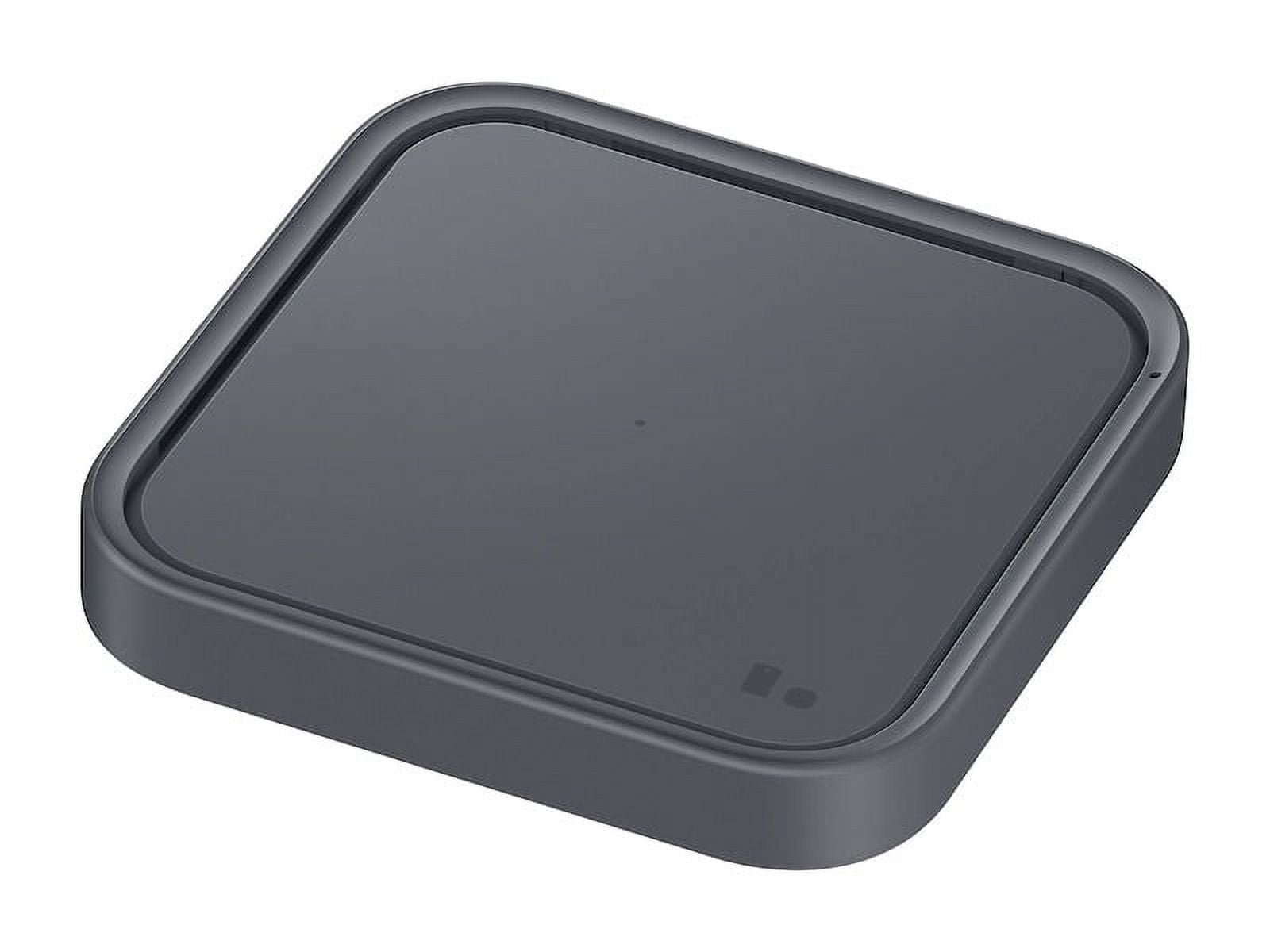 Samsung 15W Wireless Charger with Cable Included, Portable Charger, Dark Gray