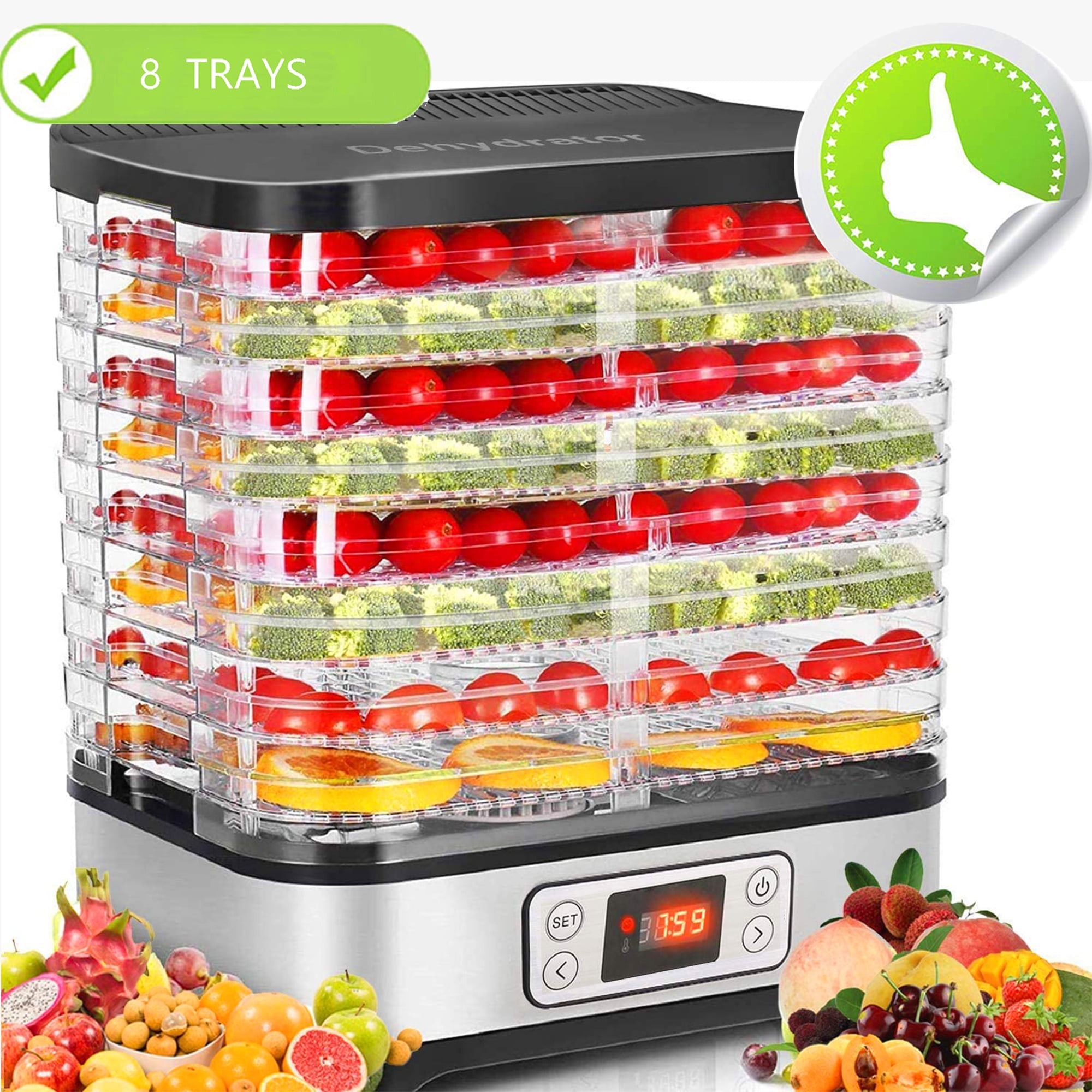 Iagreea Food Dehydrator Machine 8 Trays Food - Temu