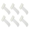 thumbnail image 4 of 6PCS Transparent Car Parking Holder Clip Car Windscreen Holder Reusable on Hooks, 4 of 6