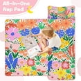 thumbnail image 4 of Pioneer Flower Floral Print Pattern Toddler Nap Mats for Kids Preschool,Sleeping Mat Bag or Kids,Toddler Sleeping Bag,Toddler Nap Mat or Daycare, 4 of 6
