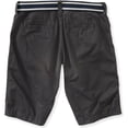 thumbnail image 2 of Aeropostale - Pantalones cortos casuales para caminar con frente plano clásico para hombre, gris, 32 Aeropostale Caminando, 2 of 2