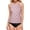Black Dot Pattern, variant on Iauyy High Elasticity Women's Tankini Top- Removable Straps&Cups- Black Dot Pattern Design for Beach Pool Partie XL