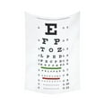 thumbnail image 1 of BSDHOME Educational Wall Art Home Decor, Eye Chart Tapestry Wall Hanging 60 X 90 Inches, 1 of 2