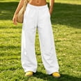 thumbnail image 5 of Tumotour Plus Size Sweatpants for Women's Drawstring High Elastic Waisted Wide-leg Pants Athletic Workout Running Trousers Joggers with Pocket, 5 of 7