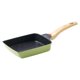 thumbnail image 1 of Sartén para tortilla japonesa, sartén antiadherente, sartén para tamagoyaki, sartén para huevos fritos con mango de baquelita, utensilios de cocina aptos para vitrocerámica. Verde, 1 of 9