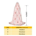 thumbnail image 2 of Honeii Rabbit And Cherry Print Poncho Cape, Cloak Coat, Snuggly Hooded Wearable Blanket, Hooded Cape For Teenagers,Halloween Costumes-Large, 2 of 7