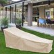 thumbnail image 5 of Funda para salón, impermeable, para patio, sofá, silla, funda protectora para muebles para jardín al aire libre, beige tholdsy HA004394-02, 5 of 6