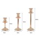 thumbnail image 4 of Beautifully Candle Holder Electroplating Rust-proof Creative Embossed Candle, 4 of 4