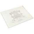 thumbnail image 3 of Print: Custom House And Post Office, Bath, Maine. Transverse Section On, 3 of 4
