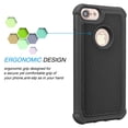 thumbnail image 6 of Njjex Cases for iPhone 8 / iPhone 7, Sturdy Case For iPhone 7, 8, Njjex Shock Absorbing Rubber & Plastic Scratch Resistant Bumper Grip Rugged Sturdy Hard Phone Cases Cover, 6 of 6