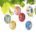 thumbnail image 3 of 6 Erzgebirge Wood Easter Egg Ornaments Made in Germany Holiday Decorations, 3 of 3