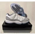 thumbnail image 1 of Ni - ke Air Jordan 11 Retro Low Cement Grey White UNC Blue AJXI AV2187 140 Shoe Size 13, 1 of 5