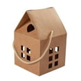 thumbnail image 2 of Paper House Shaped Candy Boxes - Portable DIY Gift Favor Boxes for Wedding, Christmas, Birthday Party Favors, Hollow Treat Boxes for Small Business, Candy, and Holiday Decorations, 2 of 6