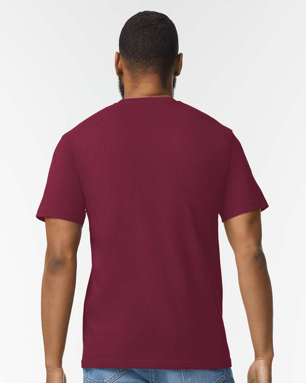 Gildan - Softstyle Midweight T-Shirt - 65000 - Maroon - Size